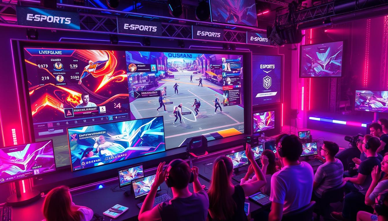 Situs e-sports Live Streaming Pertandingan Real-Time