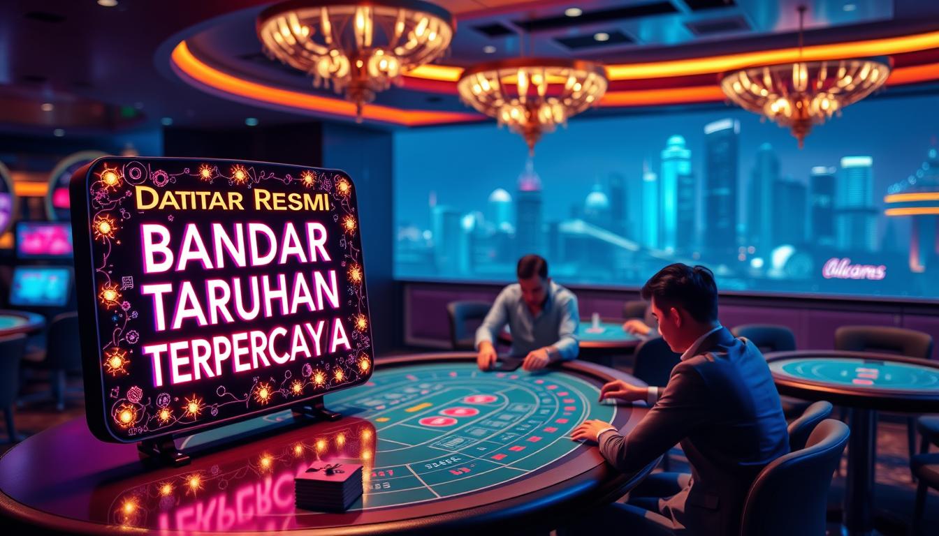 Daftar Resmi Bandar Taruhan Digital Terpercaya